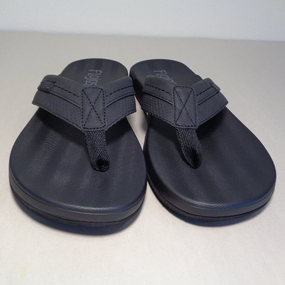 Flojos Size 9 M Black Flip Flop Sandals New Men\'s Shoes